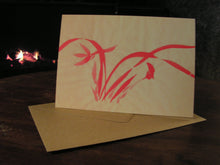 Load image into Gallery viewer, Christmas Cards (6 pack) - Zen Japanese Art - Wabisabi Festive season - Red Ink Paintings - Chinese Art - Festive Cards - Red Ink Drawing