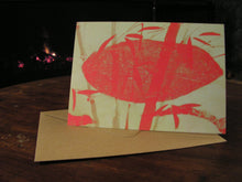 Load image into Gallery viewer, Christmas Cards (6 pack) - Zen Japanese Art - Wabisabi Festive season - Red Ink Paintings - Chinese Art - Festive Cards - Red Ink Drawing