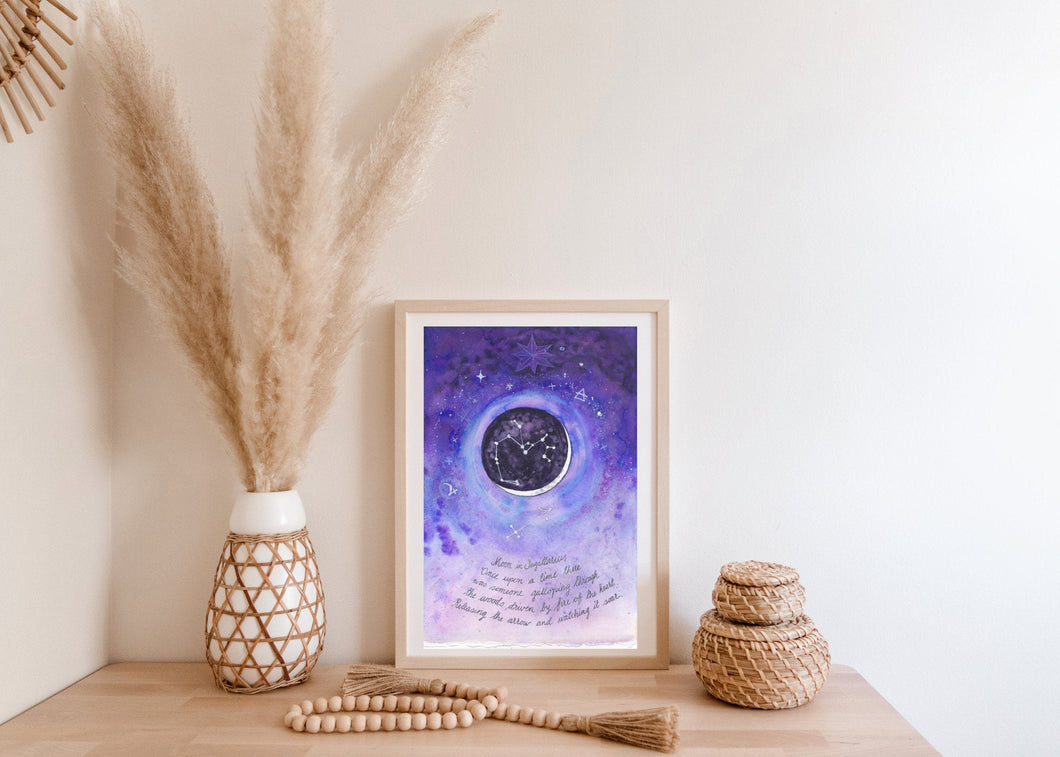 Sagittarius Moon - Fine Art Print