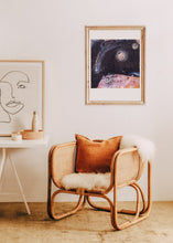 Load image into Gallery viewer, Eclipsed Moon over Penwith - Greeting Card