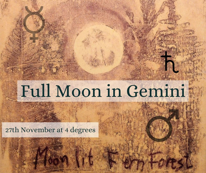 Full Moon in Gemini -Receiving Intelligence from our Higher Self