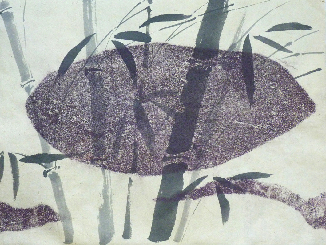 Lake Bamboo Serenity - Art Print