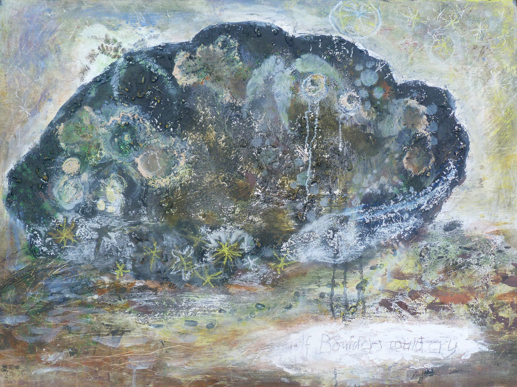 If Boulders Could Cry - Fine Art  Print
