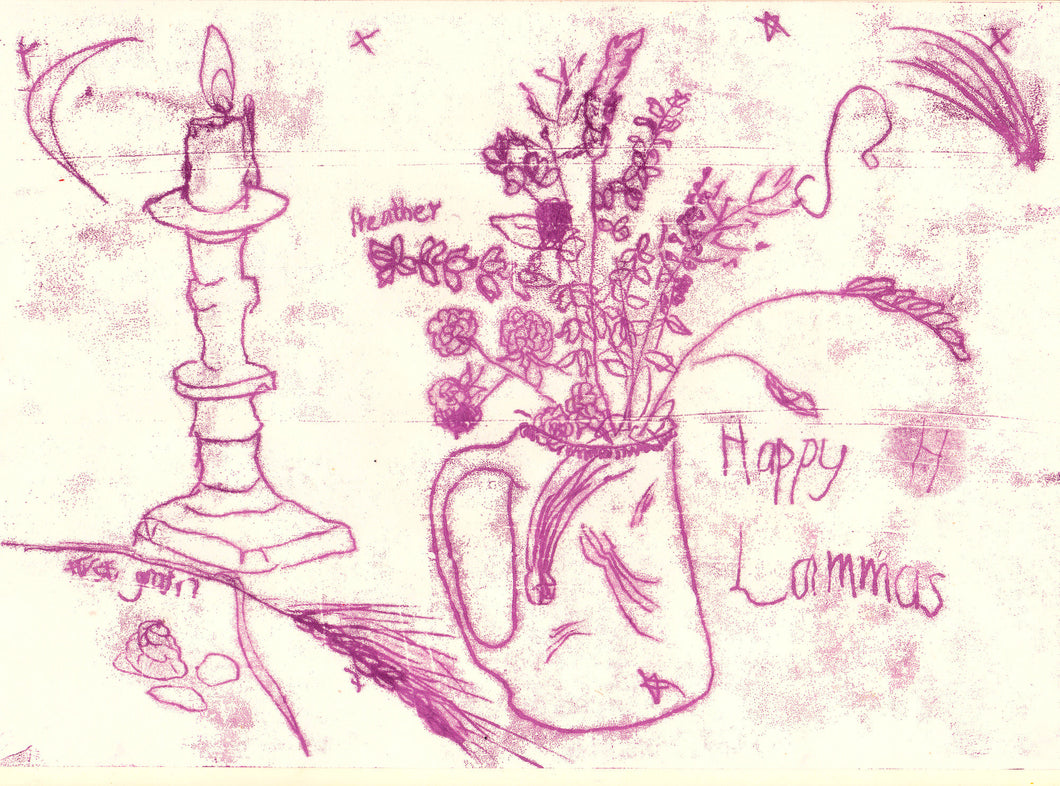 Celtic Festival Lammas  Greeting Card